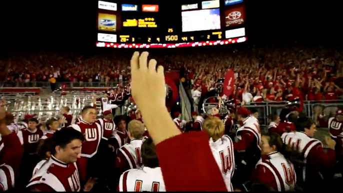 Jump Around - Wisconsin vs Northern Illinois University, September 5, 2009