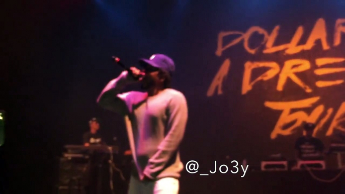 J Cole brings out Kendrick Lamar to perform Cartoons & Cereal at Dollar and a Dream Tour LA 6/26/15