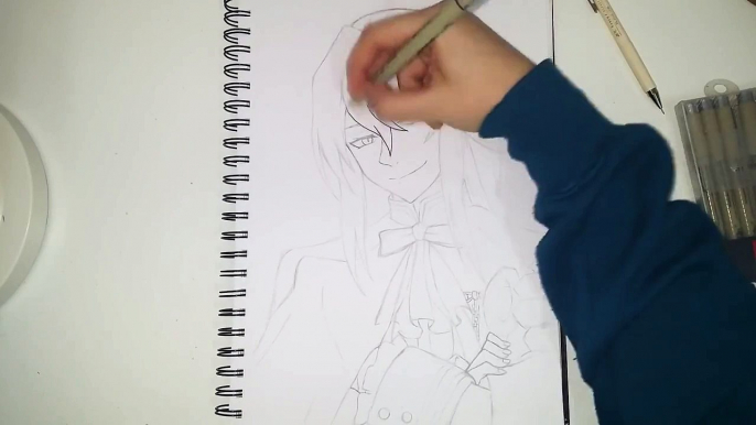 Drawing Ferid Bathory from Owari no Seraph ( Seraph of the End )