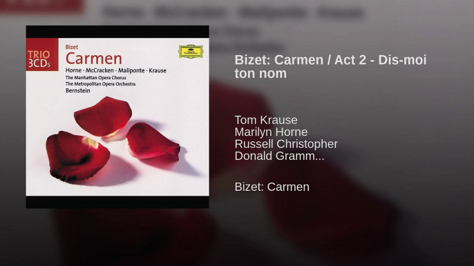 Bizet: Carmen / Act 2 - Dis-moi ton nom