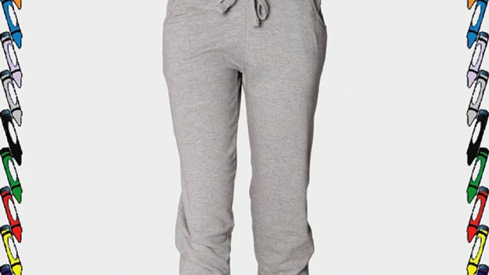 Skinni Fit Ladies/Womens Skinnifitness 3/4 Jog Pants / Jogging Bottoms (M) (Heather Grey)