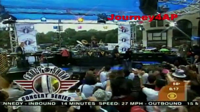 JOURNEY @ CBS EARLY SHOW & NBC TODAY SHOW! 2011 TOUR EUROPE!