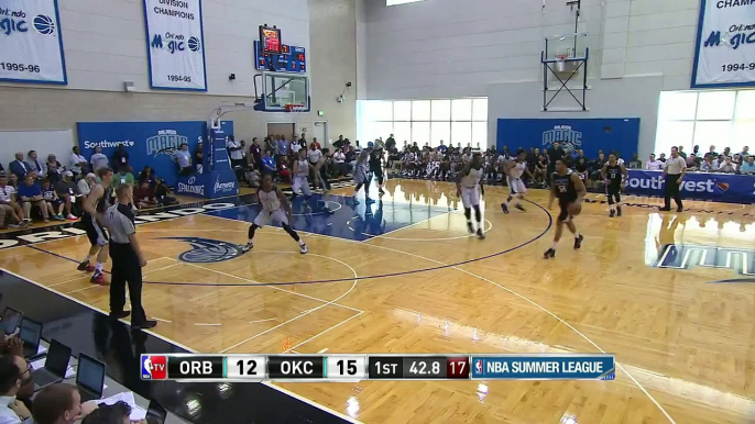 Mario Hezonja Sick Dunk _ Orlando Blue vs Thunder _ July 6, 2015 _ 2015 NBA Summer League