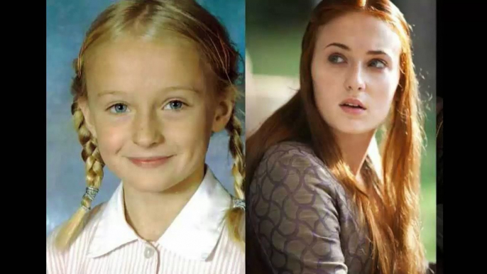 Como eran los personajes de game of thrones antes de hacer la serie.