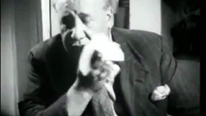 Dont spread germs, 1948 UK Government Public Info film, very funny