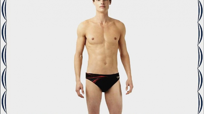 Speedo Plmt Brf Am Men's Swimming Trunks 5 cm Black Black/Usa Charcoal Size:5 (EU)