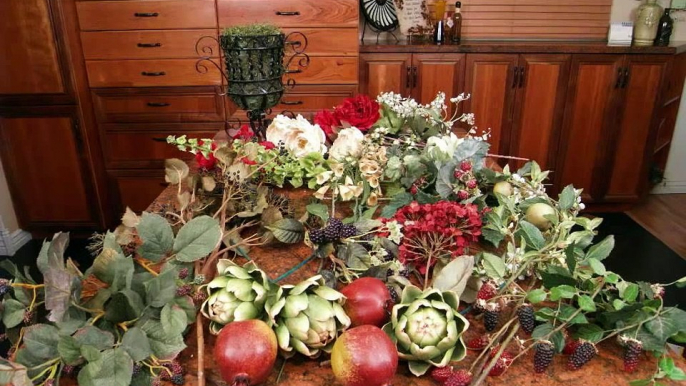 Silk Floral Arrangements Design - Refurbishing an old worn out arrangement