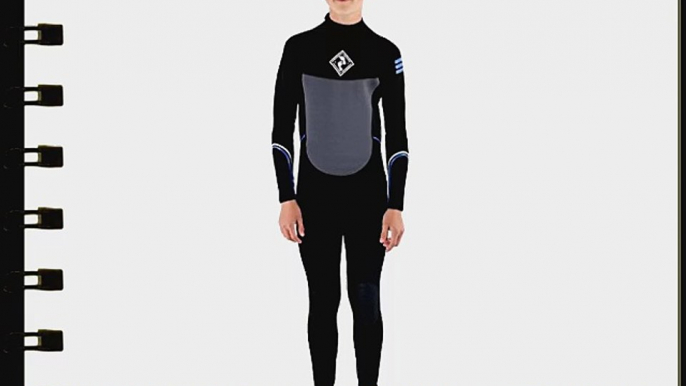 GLIDER Kids Childrens Full Length Wetsuit Boys and Girls (Blue Age 10)