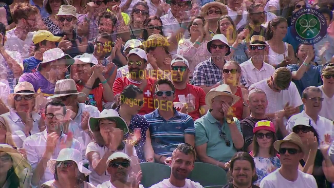 Wimbledon 2015 Day 4 Highlights, Sam Querrey vs Roger Federer