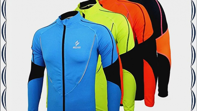 Arsuxeo Winter Warm Fleece Running Fitness Excercise Cycling Bike Bicycle Outdoor Sports Clothing