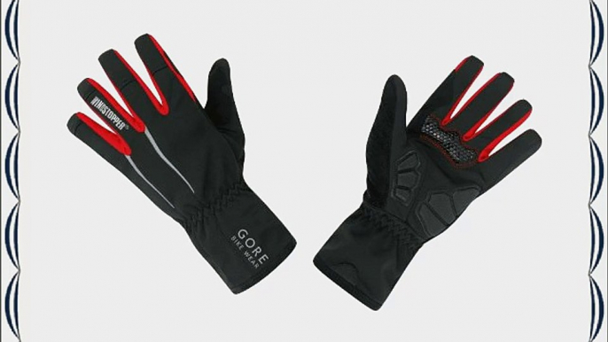 Gore Bike Wear Power Soft Shell Men's Cycling Gloves - Black 9