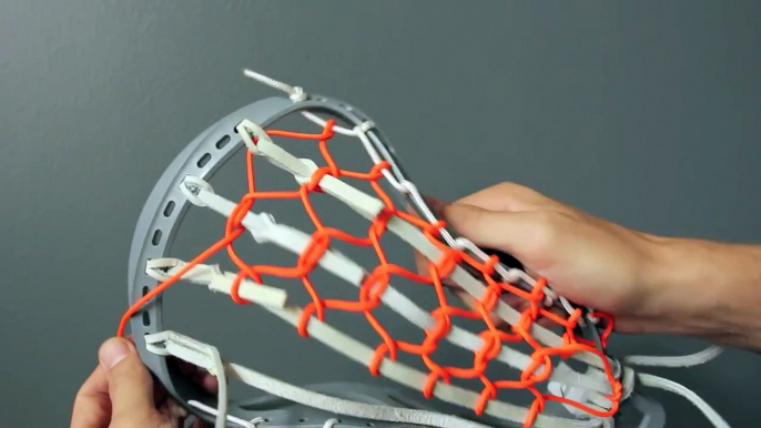 Traditional Lacrosse Pocket Stringing Tutorial
