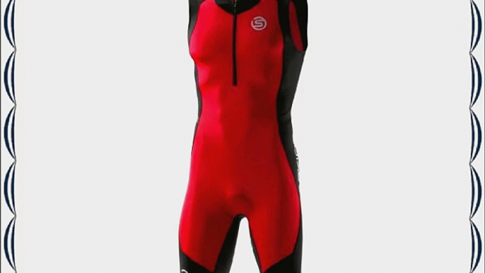 SKINS Tri400 Compression Sleeveless Men's Tri Suit Red/Black S
