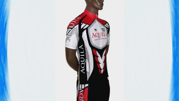AQUILA Team Set includes short arm jersey shorts for cycling MTB or leisure cycling - also