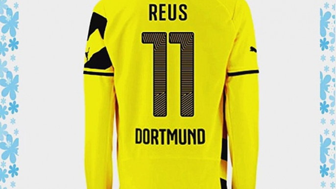 2014-15 Borussia Dortmund Long Sleeve Home Shirt (Reus 11)