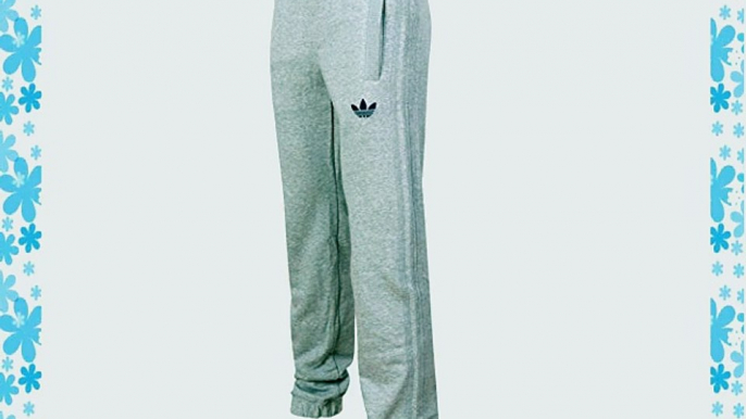 ADIDAS ORIGINALS MENS FLEECE TRACKSUIT JOGGING BOTTOMS SWEAT PANTS IN BLACK GREY CHARCOAL (X-Large