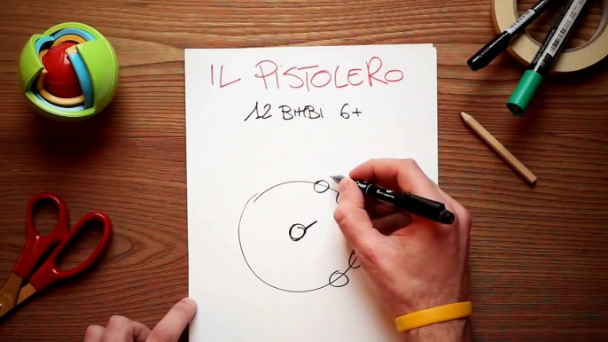 Il pistolero: gioco per bambini