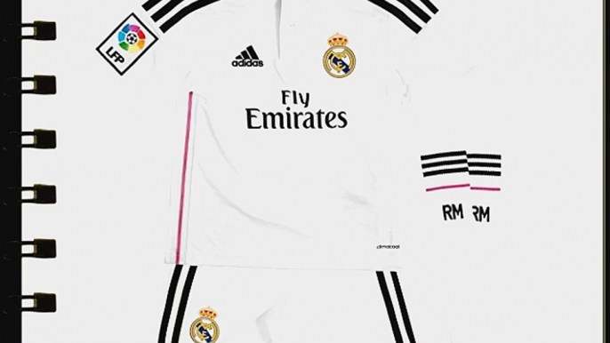 Real Madrid Home Mini Kit 2014 2015 - 110cm