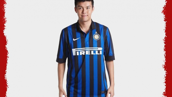 Nike Men's Replica Football Shirt Short Sleeves Internazionale black/football white Size:M