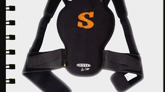 Sinner Castor Protection Vest - Black/Grey Large/X-Large