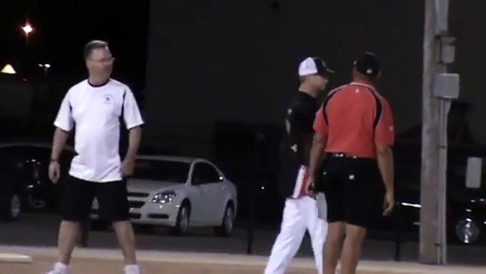 Line Drive/TripleSSS coach ejected from game for arguing with umpire