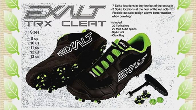 Exalt TRX Cleats - Paintball Shoe - U.S SIZE 10 [BJ3]