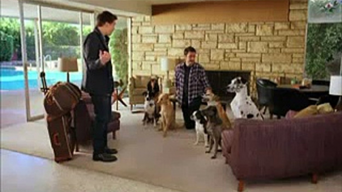 Funny Bud Light Beer Dog Sitter Sitting Super Bowl Commercial Advert TV Spot for Here We Go in 2011