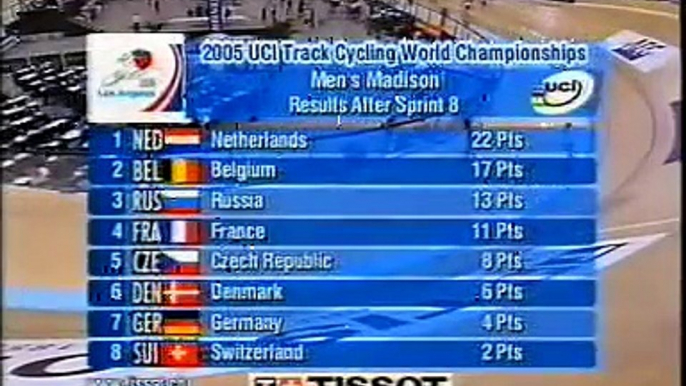 2005 UCI Track Cycling World Championships - Men's Madison (Mark Cavendish)