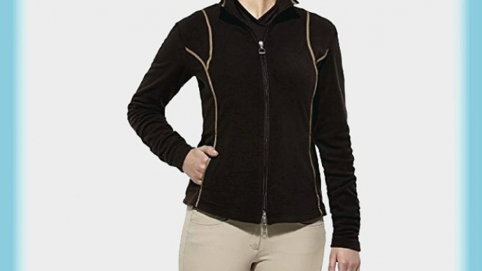 Ariat Womens Gem Fleece Jacket - Coffee Bean: Extra Small