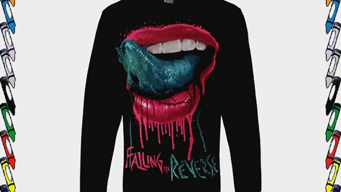 Falling In Reverse Men's Lips Jumper FIR Black