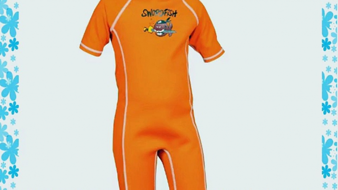 iQ-Company Swordfish Children's Suit Thermo Shortie 2256_orange Size:116