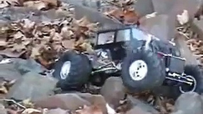 TXT-1 RC Crawler in action