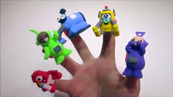 Finger Family Song Teletubbies & Yo Gabba Gabba Nursery Rhyme Song for Children and baby