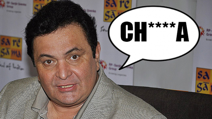 Rishi Kapoor Called Ch****A On Twitter