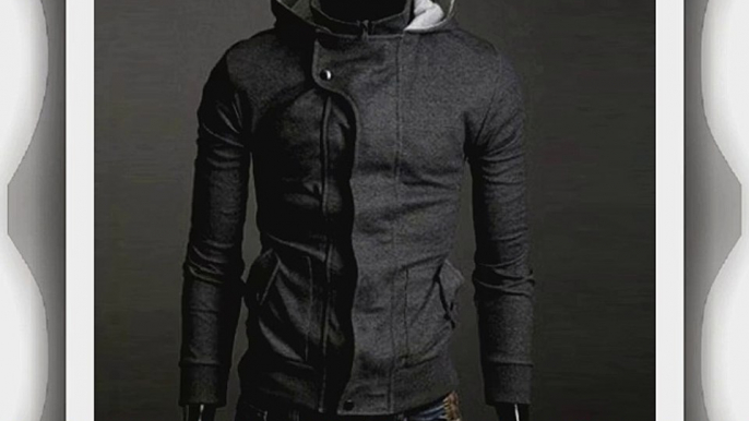 New Men's Slim Fit Outwear Hood Hoodies Sweatshirt Top Hoodie hoody Jacket Coat