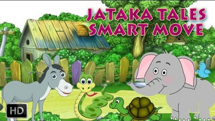 Jataka Tales - Short Stories For Children - The Smart Move - Animated Stories For Kids