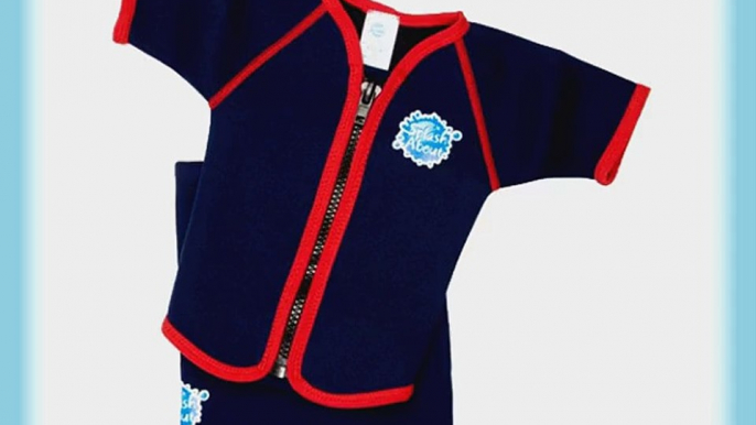 Splash About Kids Neoprene Wetsuit Jacket and Shorts - Navy Blue 4-6 Years