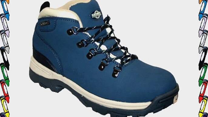 LADIES TREK LEATHER UPPER LIGHTWEIGHT FULLY WATERPROOF WALKING/HIKING/TREKKING WINTER BOOT.