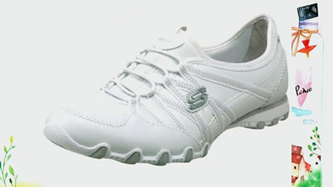 Skechers Bikers?Dream-Come-True Women's Low-Top Sneakers White 4 UK