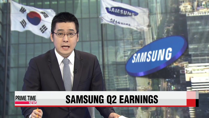 Samsung Electronics Q2 earnings improve on-quarter