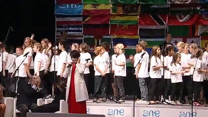 OYW 2011 Archbishop Desmond Tutu at the Opening Ceremony