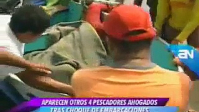 AMERICA NOTICIAS 19-04-2011 APARECEN OTROS 4 PESCADORES AHOGADOS TRAS CHOQUE DE EMBARCACIONES