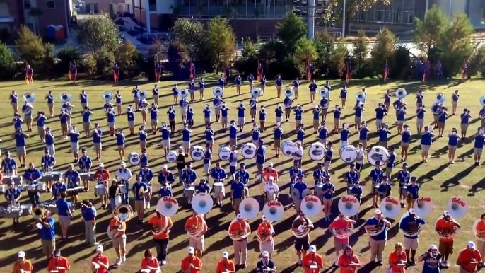 University of Florida Pride of the Sunshine Gator Band and Alumni Band, 2013, almost 600 strong