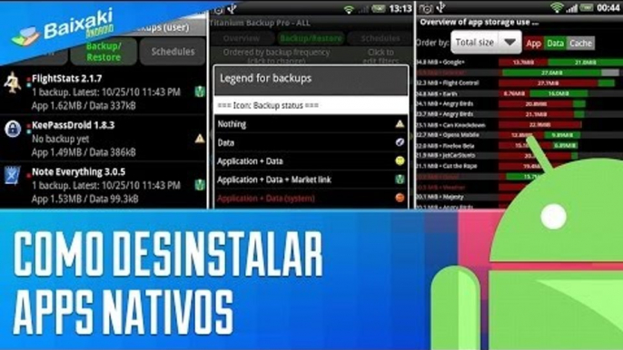 Como fazer para desinstalar apps nativos [Dicas] - Baixaki Android