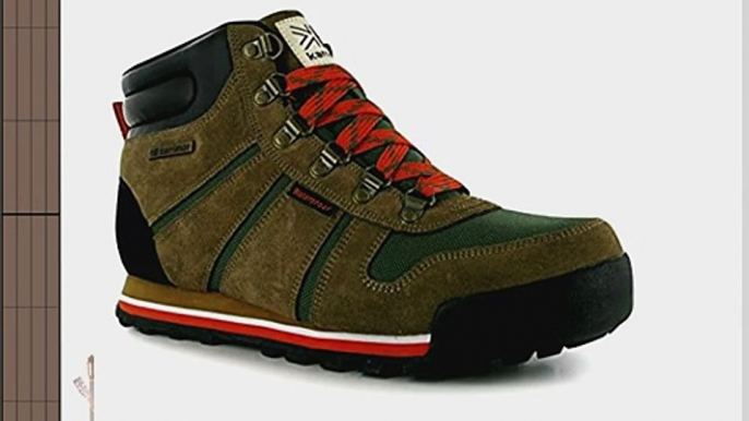 Karrimor Mens KSB Bowfell Mens Walking Boots Green/Brown 11