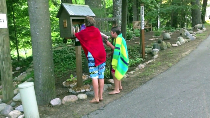 Summer Time Reading at The Little Free Library