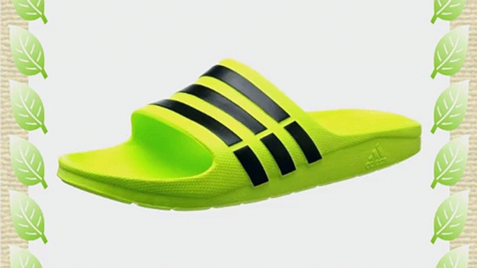 Adidas Duramo Slide Lime Mens Pool / Shower Sandals Size UK 11