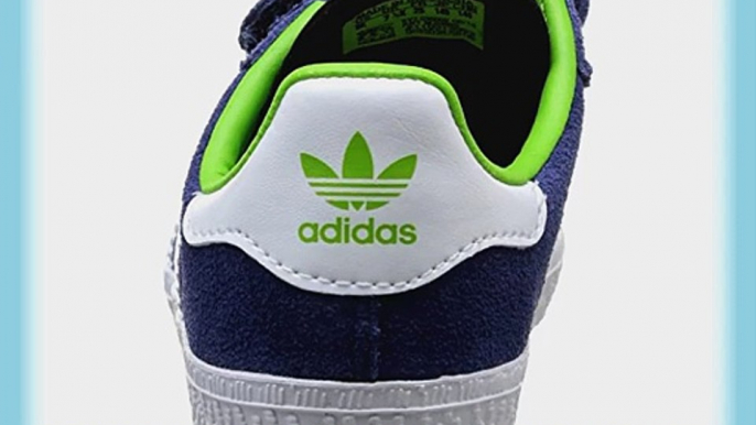 Adidas Originals Gazelle Cf 2 I Trainers - New Navy / Running White / Metallic Gold