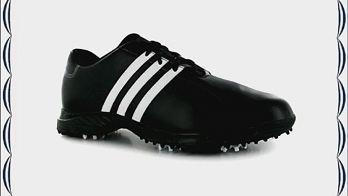 Adidas Golflite Tr Mens Golf Shoe Black/White Wide Fitting 9.5