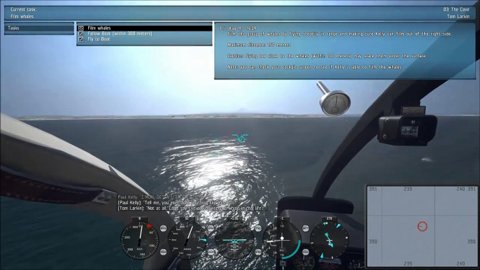 Take On Helicopters - Whale Sighting mission gameplay [HD 1080p]